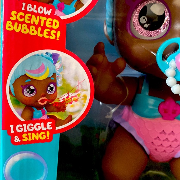 Kindi Kids Bobbi Bubbles Doll-Blows Bubbles & Sings - Picture 10 of 12